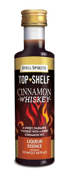 Top Shelf Cinnamon Whiskey Flavour 50ml